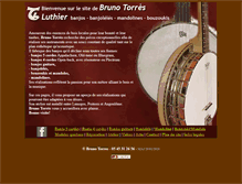 Tablet Screenshot of banjos-brunotorres.com